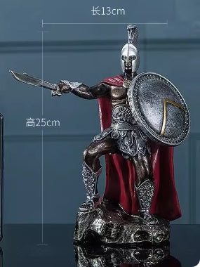 The Centurion — Roman Spartan Armor Desk Sculpture
