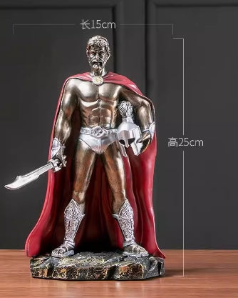 The Centurion — Roman Spartan Armor Desk Sculpture