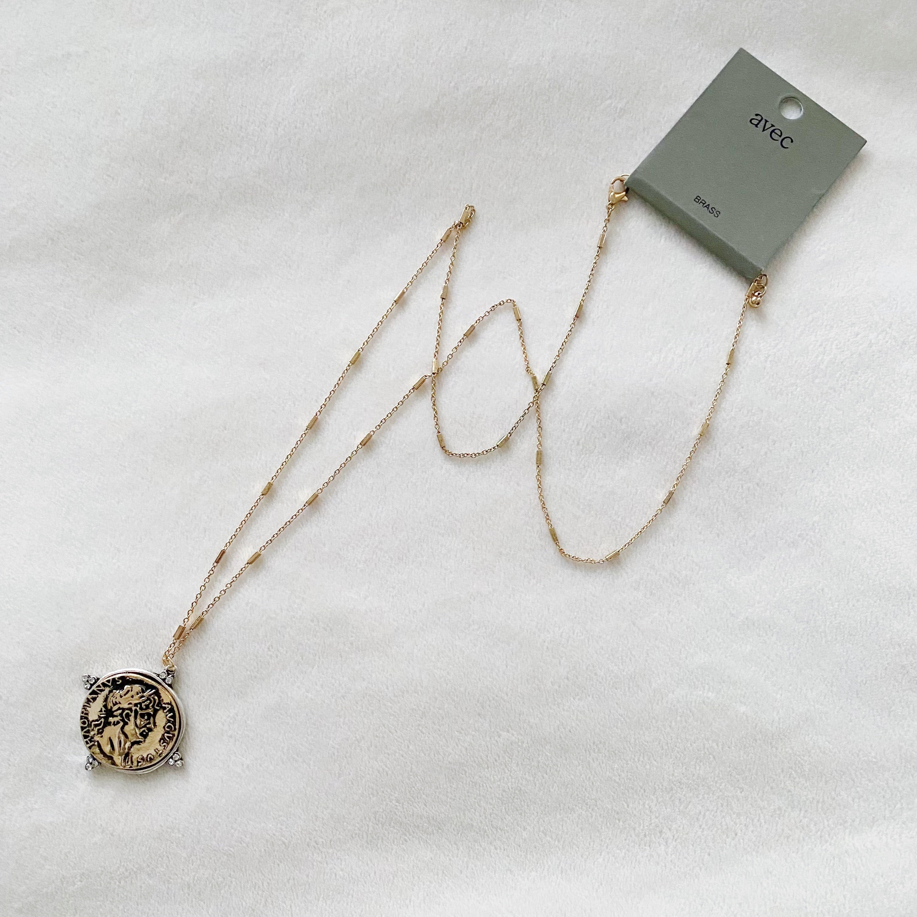 The Denarius Necklace — Ancient Roman Coin Chain
