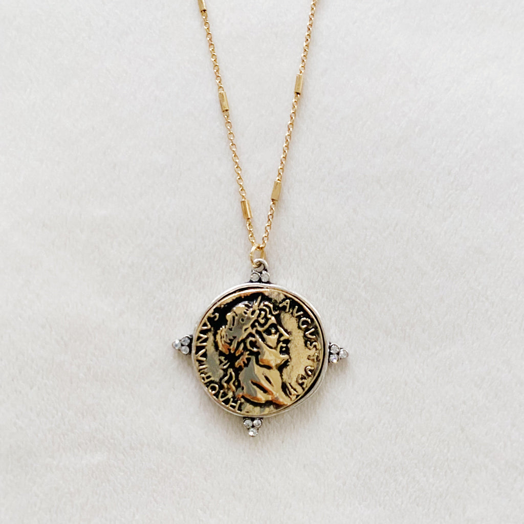 The Denarius Necklace — Ancient Roman Coin Chain