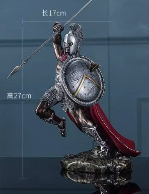 The Centurion — Roman Spartan Armor Desk Sculpture
